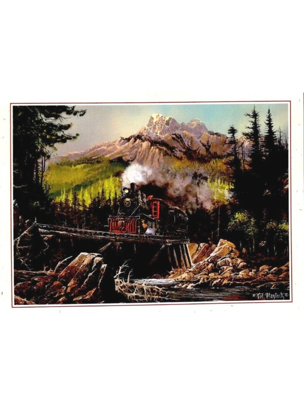 6-Pack VTG Leanin’ Tree Birthday Cards +✉ MORNING RUN TO RICO Ted‎ Blaylock 2000